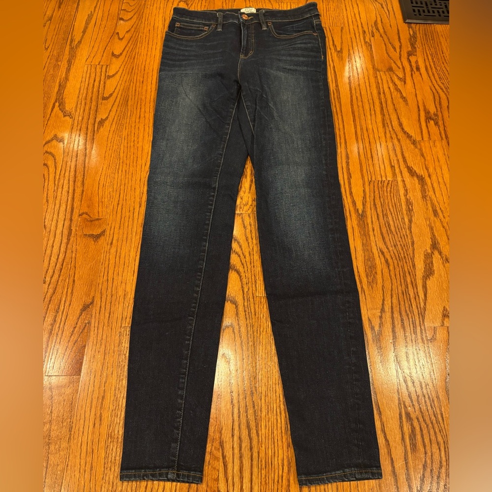 J. Crew Dark Wash Skinny Jeans